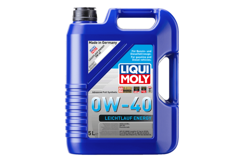 Huile Moteur LIQUI MOLY Leichtlauf Energy 0W-40 - 5L — image 1