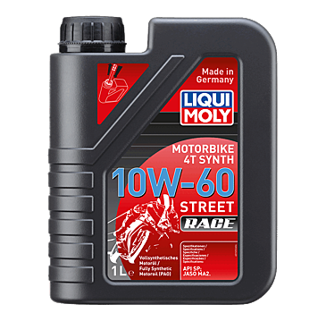 Huile Moteur LIQUI MOLY Motorbike 4T Synth 10W-60 Street Race 1L — image 1
