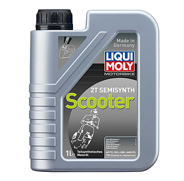 LIQUI MOLY Huile Moteur Moto 2T Semisynth Scooter 1L — image 1