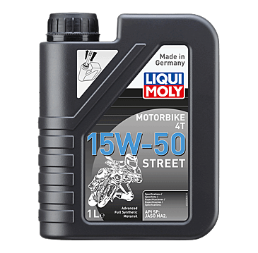 Huile Moteur LIQUI MOLY Motorbike 4T 15W-50 Street 1L — image 1
