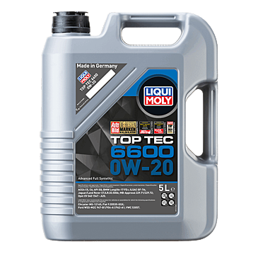 Huile Moteur LIQUI MOLY Top Tec 6600 0W-20 5L — image 1
